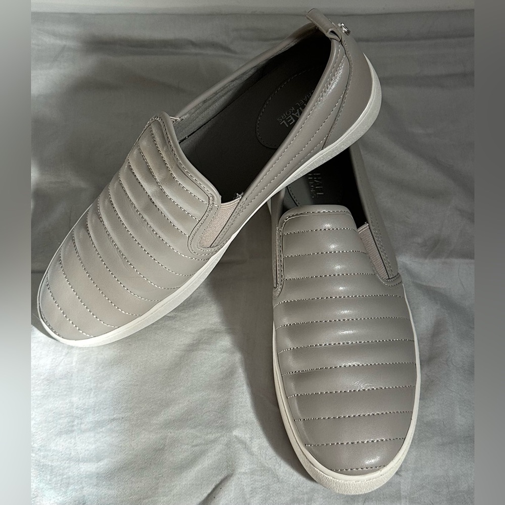 Michael Kors Women’s Catelyn Leather Slip-On Sneaker